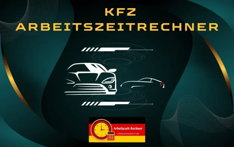 KFZ Arbeitszeitrechner, Bild