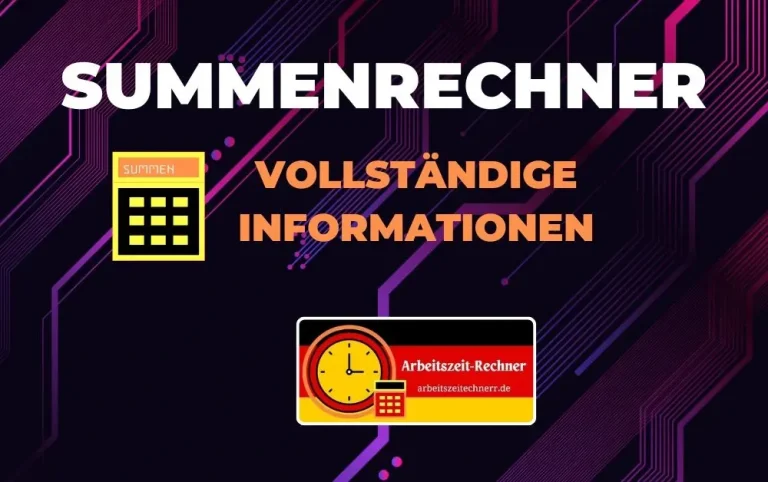Summenrechner, Bild