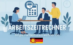 Arbeitszeitrechner ein bild
