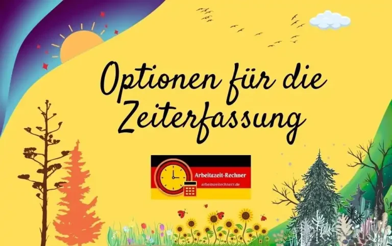 Optionen für die Zeiterfassung, Bild